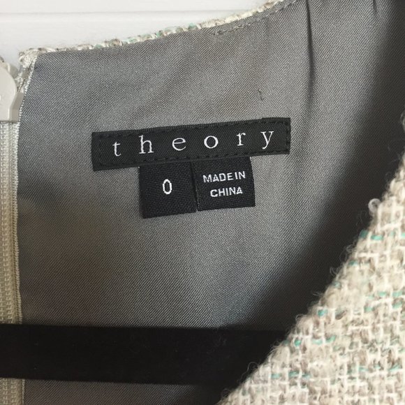 Theory Jacquard Sheath Dress - Picture 4 of 6